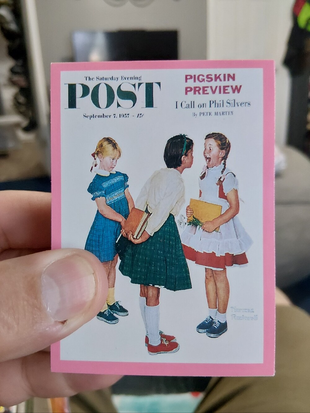 Vintage Saturday Evening Post Norman Rockwell 90 Card Collecter Series